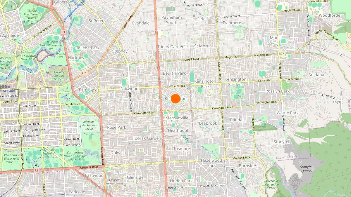 Rubbish removal service in Kensington, Adelaide near Kensington Road