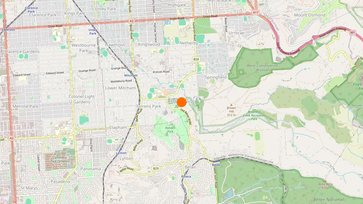 Rubbish removal service in Mitcham, Adelaide near Brownhill Creek