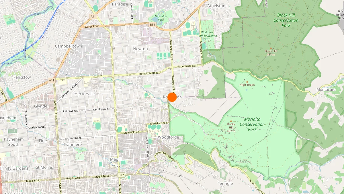 Rubbish removal service in Rostrevor, Adelaide near Morialta Conservation Park